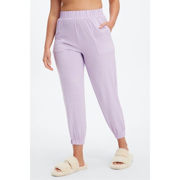 Fabletics Restoreknit Tapered Lounge Pant Sky Purple Heather Soft Jogger NWT XXS - Picture 7 of 7